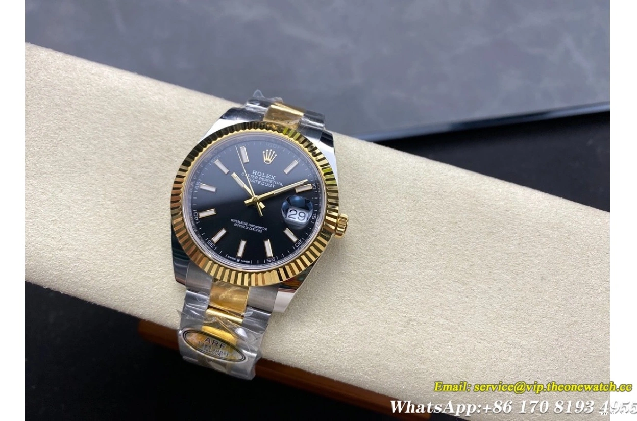 Datejust Heavy Version) Oys ARF Stk SS 126333 YG SH3235(Tungsten 41mm Black 1223